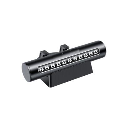 Suport telefon auto cu afisaj numar parcare temporara si suport ochelari Cod: HT-089 Automotive TrustedCars