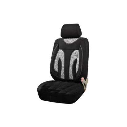 Huse scaun auto universale pentru fata culoare Negru cu Negru si insertii Gri 1+1 Cod: HNG1+1A Automotive TrustedCars