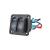 Panou 2 intrerupatoare buton tip Rocket Cod: SPA02-1 Automotive TrustedCars