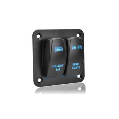 Panou 2 intrerupatoare buton tip Rocket Cod: SPA02-1 Automotive TrustedCars