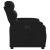 Fotoliu rabatabil electric, negru, material textil GartenMobel Dekor
