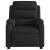 Fotoliu rabatabil electric, negru, material textil GartenMobel Dekor