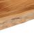 Raft perete 50x40x2,5 cm dreptunghiular lemn acacia margine vie GartenMobel Dekor