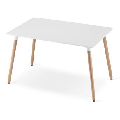 Masa stil scandinav, Artool, dreptunghiulara, MDF si lemn, alb, 120x80x75 cm GartenVIP DiyLine