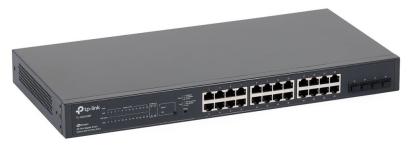 Switch TP-Link 28 porturi smart Gigabit 56 Gbps 24 porturi PoE 8K MAC - TL-SG2428P SafetyGuard Surveillance