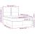 Pat box spring cu saltea, gri, 140x190 cm, piele ecologică GartenMobel Dekor