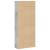 Bibliotecă, gri beton, 80x30x189 cm, lemn prelucrat GartenMobel Dekor