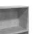 Bibliotecă, gri beton, 80x30x189 cm, lemn prelucrat GartenMobel Dekor