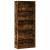 Bibliotecă, stejar fumuriu, 80x30x189 cm, lemn prelucrat GartenMobel Dekor