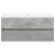 Set mobilier de baie, 2 piese, gri beton, lemn compozit GartenMobel Dekor