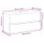 Set mobilier de baie, 2 piese, gri beton, lemn compozit GartenMobel Dekor