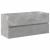 Set mobilier de baie, 2 piese, gri beton, lemn compozit GartenMobel Dekor
