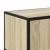Dulap TV stejar sonoma, 100x35x50 cm lemn prelucrat și metal GartenMobel Dekor