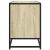 Dulap TV stejar sonoma, 100x35x50 cm lemn prelucrat și metal GartenMobel Dekor