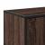 Dulap TV stejar maro, 100x35x50 cm lemn prelucrat și metal GartenMobel Dekor