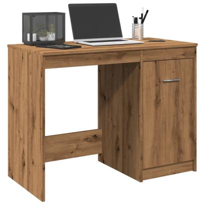 Birou, stejar artizanal, 100x50x76 cm, lemn prelucrat GartenMobel Dekor