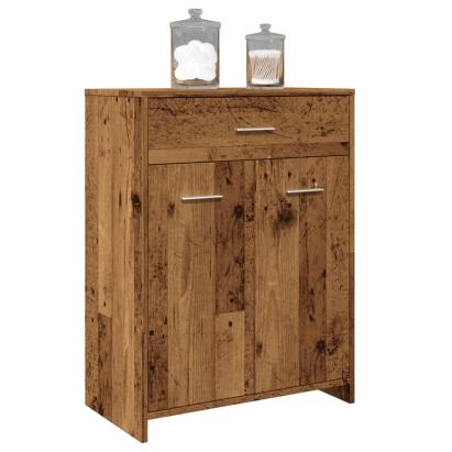 Dulap de baie, lemn vechi, 60x33x80 cm, lemn prelucrat GartenMobel Dekor