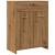 Dulap pentru baie stejar artizanal, 60x33x80 cm, lemn prelucrat GartenMobel Dekor