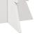 Brad de Crăciun decorativ, alb, 80 cm, lemn de pin masiv GartenMobel Dekor