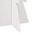 Brad de Crăciun decorativ, alb, 112 cm, lemn de pin masiv GartenMobel Dekor