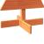 Brad de Crăciun decorativ, maro ceruit, 80 cm, lemn pin masiv GartenMobel Dekor