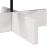 Brad de Crăciun decorativ, alb, 80 cm, lemn de pin masiv GartenMobel Dekor