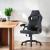 Scaun ergonomic gaming, inaltime reglabila, tetiera si cotiere capitonate, maxim 150 kg, rotire 360 grade, pvc si mesh MultiMark GlobalProd