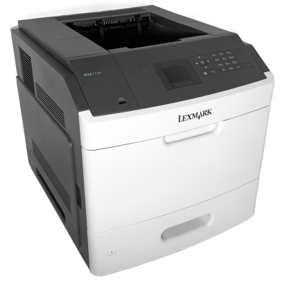 Imprimanta Second Hand Laser Monocrom Lexmark MS811DN, Duplex, A4, 60ppm, 1200 x 1200 dpi, Retea, USB NewTechnology Media