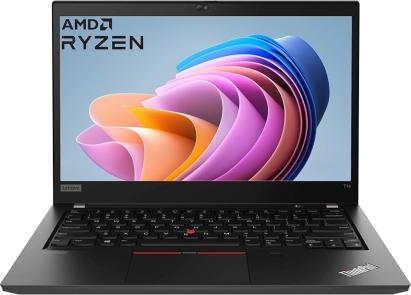 Laptop Second Hand LENOVO ThinkPad T14 Gen 1, AMD Ryzen 5 Pro 4650U 2.10 - 4.00GHz, 16GB DDR4, 512GB SSD, 14 Inch Full HD Touchscreen, Webcam, Tastatura US NewTechnology Media