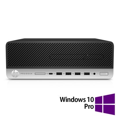 Calculator Refurbished HP ProDesk 600 G3 SFF, Intel Core i3-7100 3.90GHz, 8GB DDR4, 240GB SSD + Windows 10 Pro NewTechnology Media