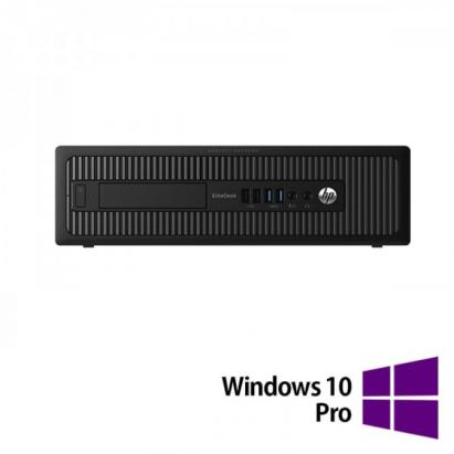 PC Refurbished HP ProDesk 600 G1 SFF, Intel Core i5-4570 3.20GHz, 8GB DDR3, 256GB SSD, DVD-ROM + Windows 10 Pro NewTechnology Media