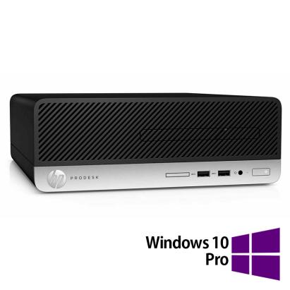 Calculator Refurbished HP ProDesk 400 G6 SFF, Intel Core i5-8400 2.80 - 4.00GHz, 8GB DDR4, 256GB SSD + Windows 10 Pro NewTechnology Media