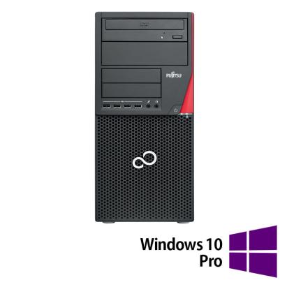 PC Refurbished Fujitsu Siemens Esprimo P910, Intel Core i5-3470 3.20GHz, 8GB DDR3, 240GB SSD, DVD-ROM + Windows 10 Pro NewTechnology Media