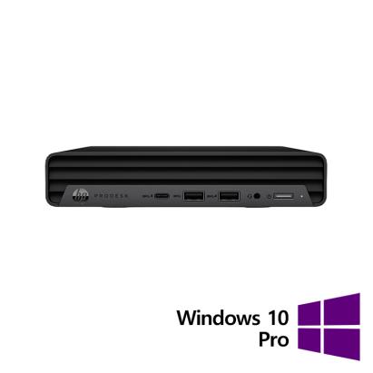 PC Refurbished HP ProDesk 600 G6 Mini 35W, Intel Core i5-10500T 2.30 - 3.80GHz, 16GB DDR4, 512GB SSD, Wi-Fi + Windows 10 Pro NewTechnology Media