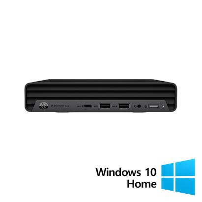 PC Refurbished HP ProDesk 600 G6 Mini 65W, Intel Core i5-10500 3.10 - 4.50GHz, 16GB DDR4, 512GB SSD, Wi-Fi + Windows 10 Home NewTechnology Media