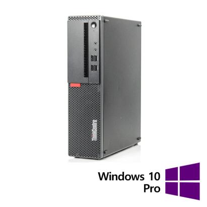 Calculator Refurbished LENOVO ThinkCentre M910s SFF, Intel Core i5-7500 3.40GHz, 8GB DDR4, 256GB SSD + Windows 10 Pro NewTechnology Media