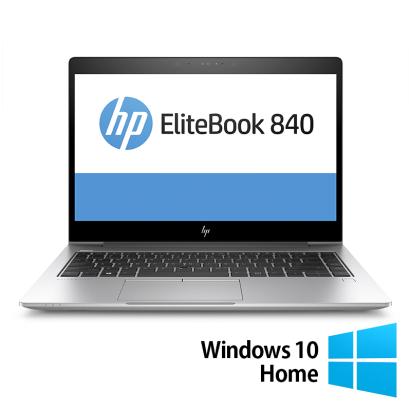 Laptop Refurbished HP EliteBook 840 G5, Intel Core i7-8650U 1.90 - 4.20GHz, 16GB DDR4, 512GB SSD M.2, 14 Inch Full HD, Webcam + Windows 10 Home NewTechnology Media