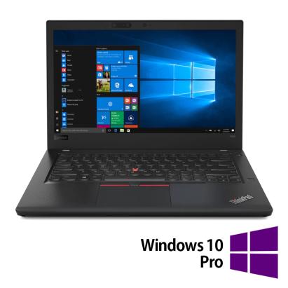 Laptop Refurbished LENOVO ThinkPad T480, Intel Core i5-8250U 1.60 - 3.40GHz, 8GB DDR4, 256GB SSD, 14 Inch Full HD, Webcam + Windows 10 Pro NewTechnology Media