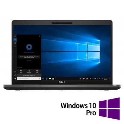 Laptop Refurbished Dell Latitude 5400, Intel Core i5-8365U 1.60 - 4.10GHz, 8GB DDR4, 256GB SSD, 14 Inch Full HD, Webcam + Windows 10 Pro NewTechnology Media