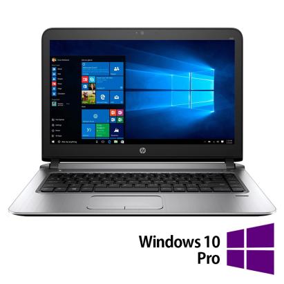 Laptop Refurbished HP ProBook 440 G3, Intel Core i3-6100U 2.30GHz, 8GB DDR3, 256GB SSD, 14 Inch Full HD, Webcam + Windows 10 Pro NewTechnology Media