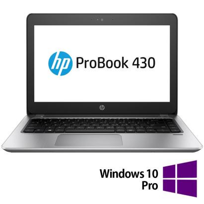 Laptop Refurbished HP ProBook 430 G4, Intel Core i5-7200U 2.50GHz, 8GB DDR4, 128GB SSD, 13.3 Inch, Webcam + Windows 10 Pro NewTechnology Media