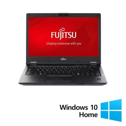 Laptop Refurbished Fujitsu Lifebook E548, Intel Core i5-7300U 2.60GHz, 8GB DDR4, 256GB SSD, Webcam, 14 Inch Full HD + Windows 10 Home NewTechnology Media