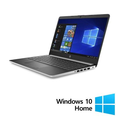 Laptop Refurbished HP 14-DK0357NG, Ryzen 5 3500U 2.10 - 3.70, 8GB DDR4, 128GB SSD + 1TB HDD, Webcam, 14 Inch Full HD, Silver + Windows 10 Home NewTechnology Media