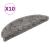 Covorașe de scară, 10 buc.,gri, 56x17x3 cm GartenMobel Dekor