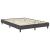 Cadru pat continental, gri, 180x200 cm, material textil GartenMobel Dekor