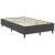 Cadru de pat continental, gri, 120x200 cm, material textil GartenMobel Dekor