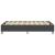 Cadru de pat continental, gri, 120x200 cm, material textil GartenMobel Dekor