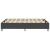Cadru de pat continental, gri, 160x200 cm, material textil GartenMobel Dekor