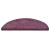 Covorașe pentru trepte scară, 15 buc. violet închis, 56x17x3 cm GartenMobel Dekor