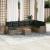 Set canapele de grădină, 9 piese, cu perne, gri, poliratan GartenMobel Dekor